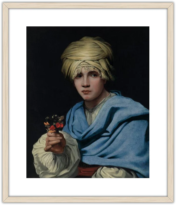 Muchacho con turbante y un ramillete de flores - Image 7