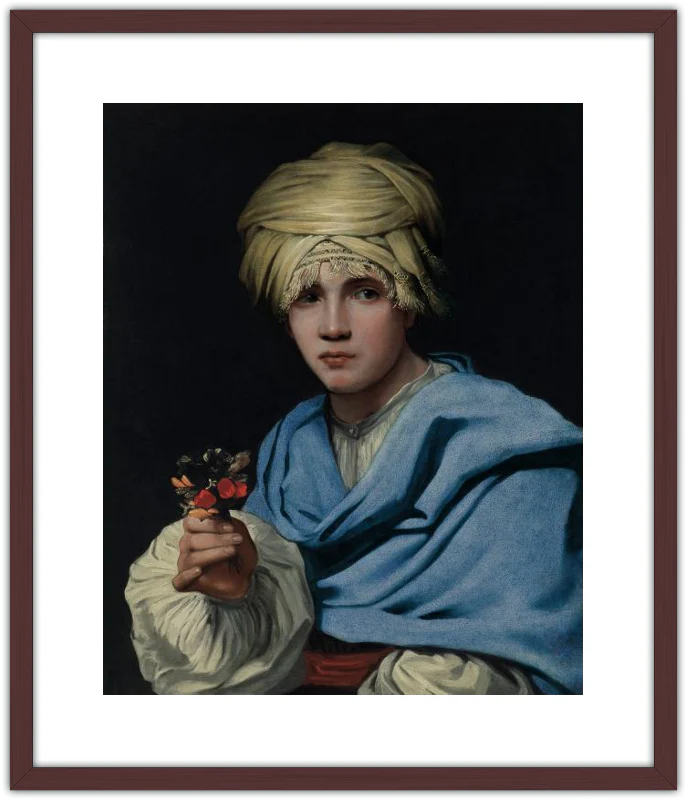 Muchacho con turbante y un ramillete de flores - Image 8