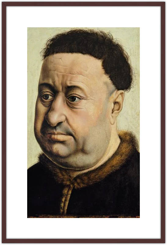 Retrato de un hombre robusto (¿Robert de Masmines?) - Image 16