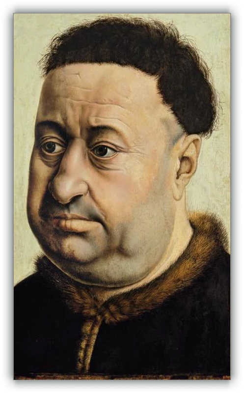 Retrato de un hombre robusto (¿Robert de Masmines?) - Image 19