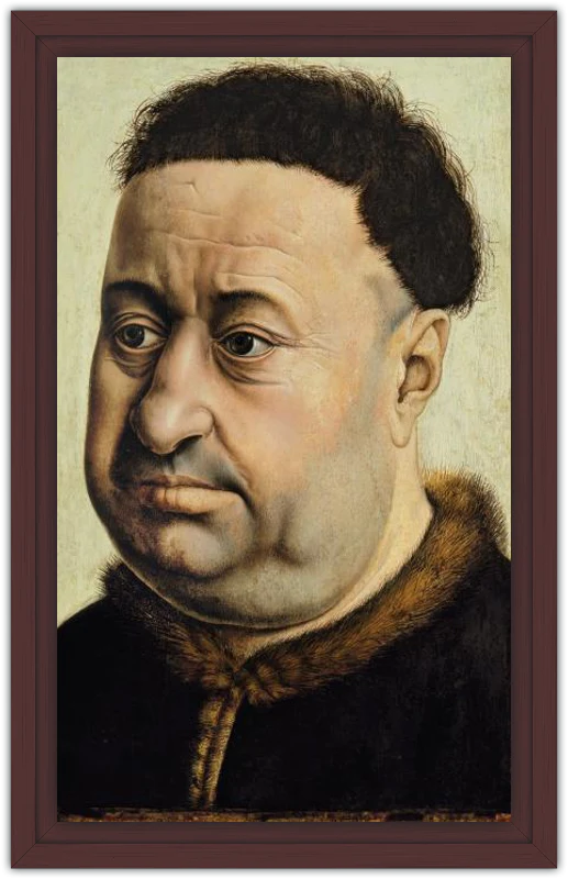 Retrato de un hombre robusto (¿Robert de Masmines?) - Image 21