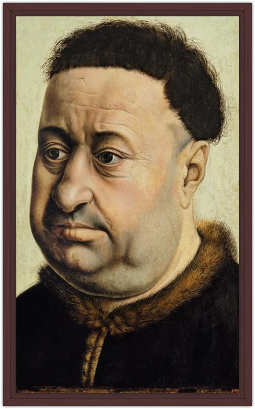 Retrato de un hombre robusto (¿Robert de Masmines?) - Image 31