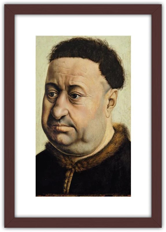 Retrato de un hombre robusto (¿Robert de Masmines?) - Image 4