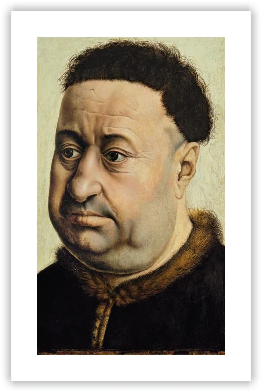 Retrato de un hombre robusto (¿Robert de Masmines?) - Image 6