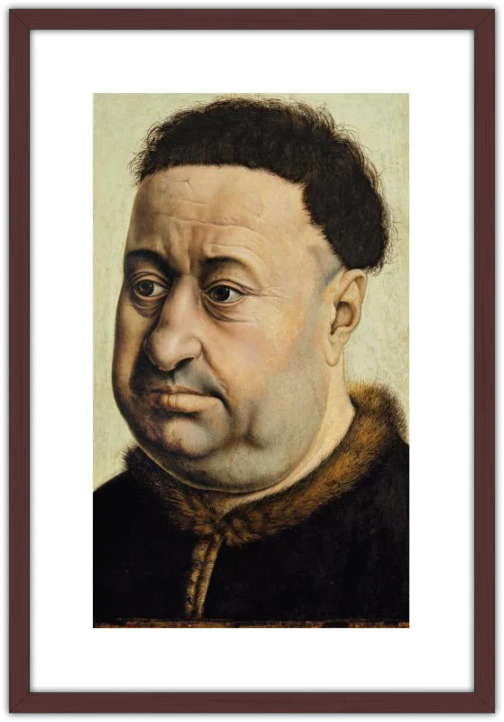 Retrato de un hombre robusto (¿Robert de Masmines?) - Image 8