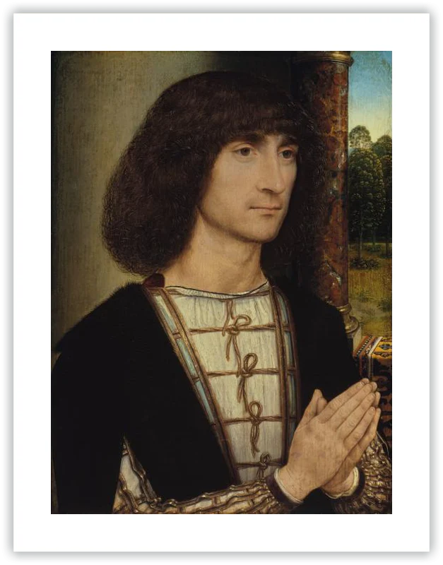 Retrato de un hombre joven orando (anverso) - Image 10