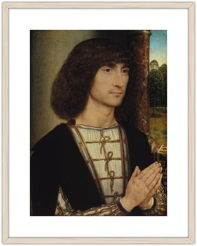 Retrato de un hombre joven orando (anverso) - Image 11