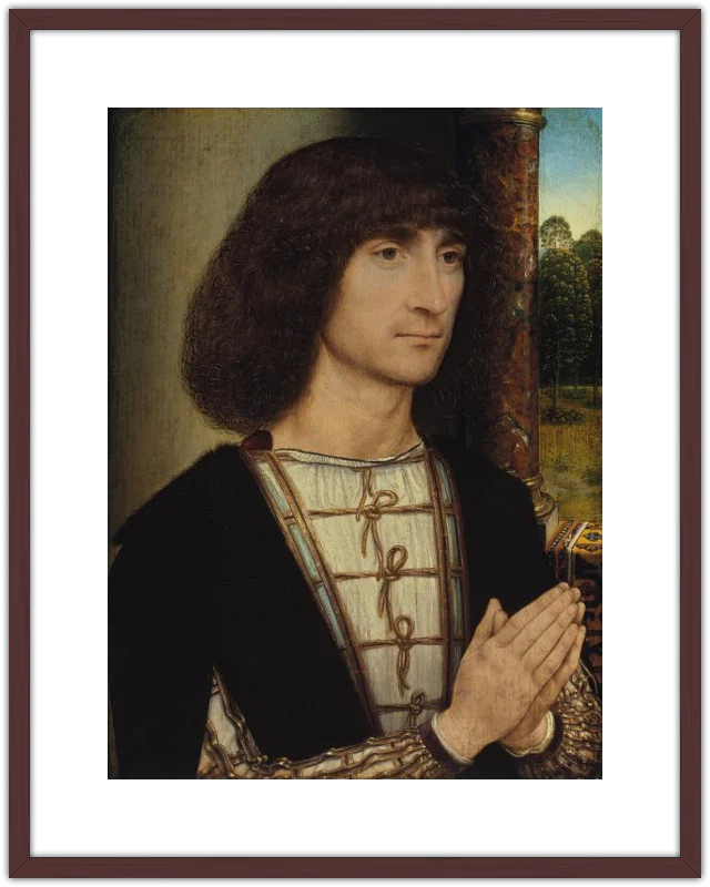 Retrato de un hombre joven orando (anverso) - Image 12