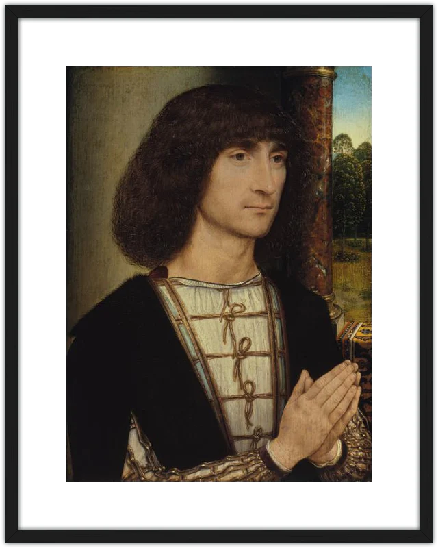 Retrato de un hombre joven orando (anverso) - Image 13