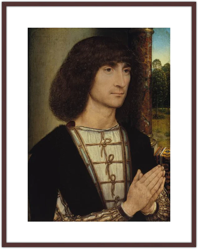 Retrato de un hombre joven orando (anverso) - Image 16