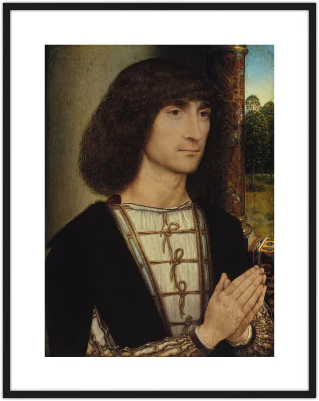 Retrato de un hombre joven orando (anverso) - Image 17