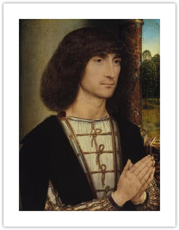 Retrato de un hombre joven orando (anverso) - Image 18