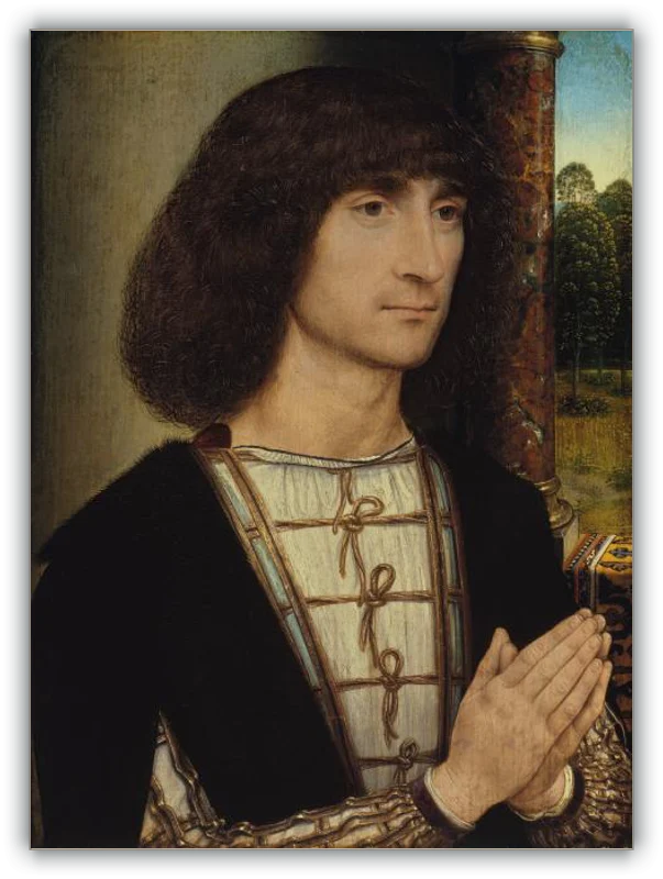 Retrato de un hombre joven orando (anverso) - Image 24