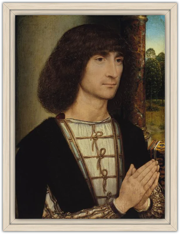 Retrato de un hombre joven orando (anverso) - Image 25