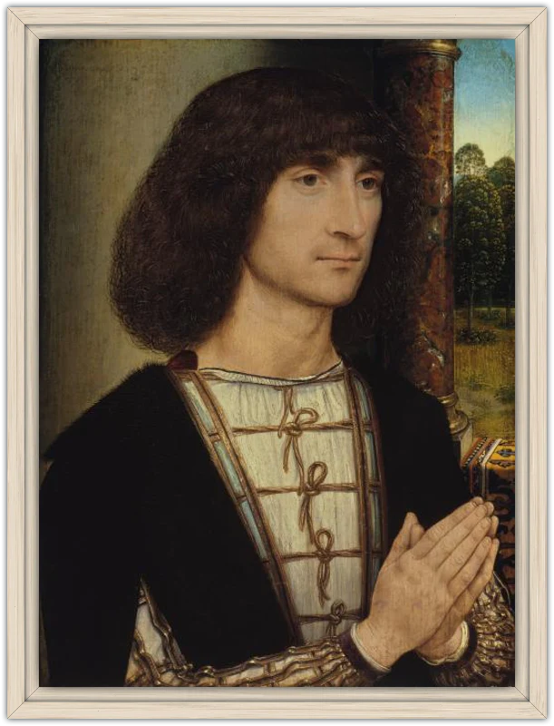 Retrato de un hombre joven orando (anverso) - Image 30