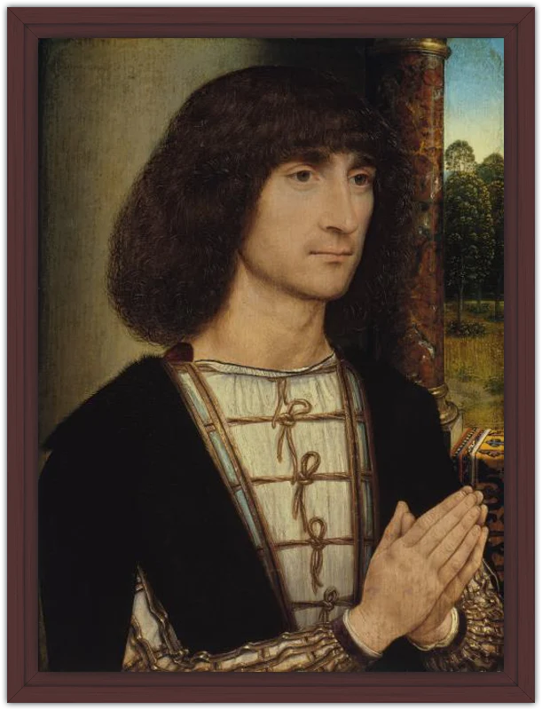 Retrato de un hombre joven orando (anverso) - Image 31