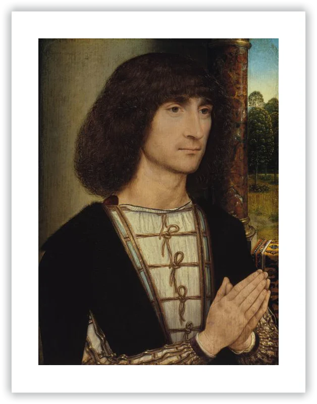 Retrato de un hombre joven orando (anverso) - Image 6