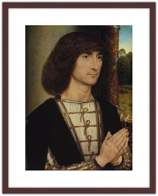 Retrato de un hombre joven orando (anverso) - Image 8