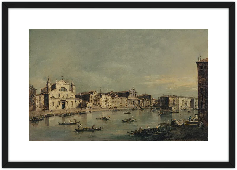 Vista del Canal Grande con Santa Lucia y Santa Maria di Nazareth - Image 13