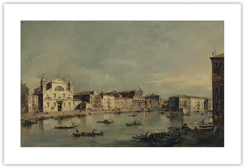 Vista del Canal Grande con Santa Lucia y Santa Maria di Nazareth - Image 14