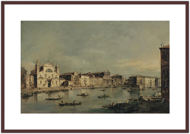 Vista del Canal Grande con Santa Lucia y Santa Maria di Nazareth - Image 20