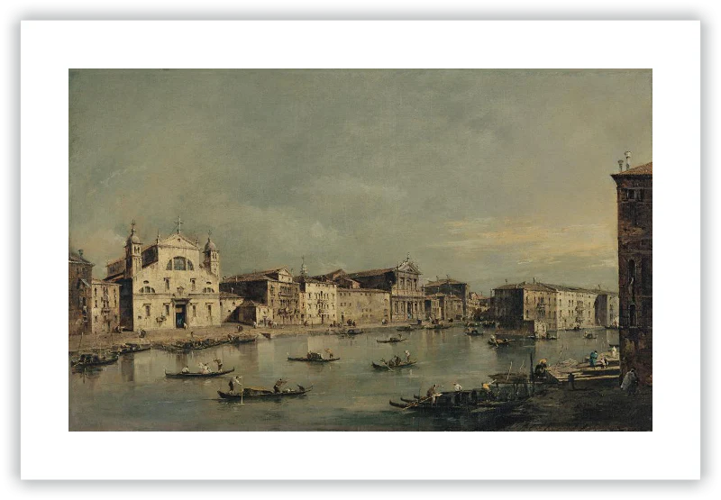 Vista del Canal Grande con Santa Lucia y Santa Maria di Nazareth - Image 23