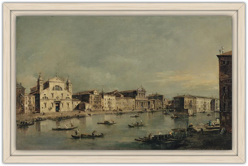 Vista del Canal Grande con Santa Lucia y Santa Maria di Nazareth - Image 25