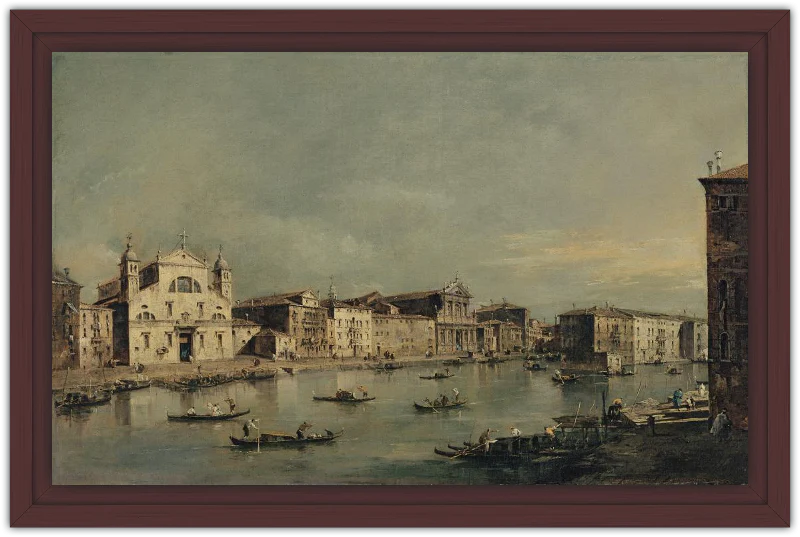 Vista del Canal Grande con Santa Lucia y Santa Maria di Nazareth - Image 26