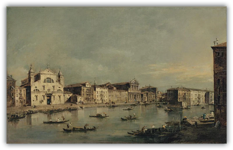 Vista del Canal Grande con Santa Lucia y Santa Maria di Nazareth - Image 29