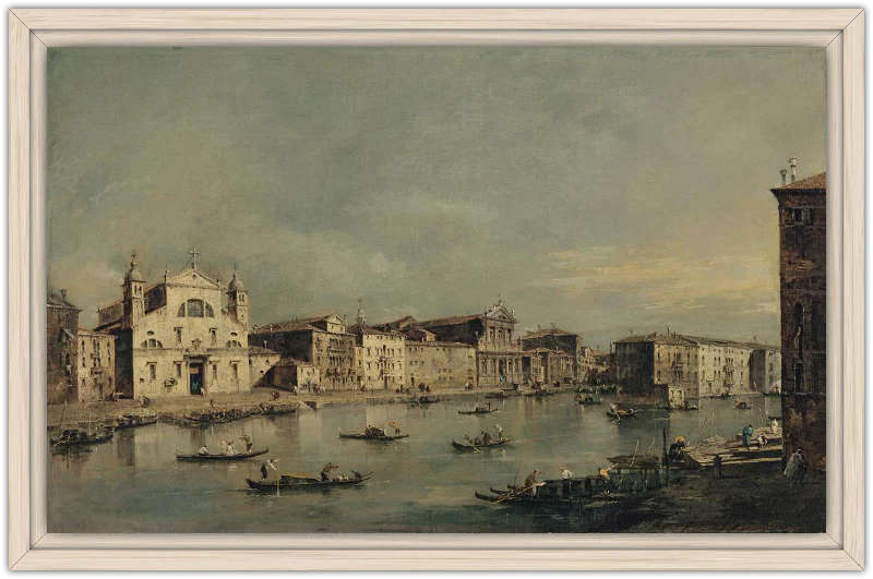 Vista del Canal Grande con Santa Lucia y Santa Maria di Nazareth - Image 30