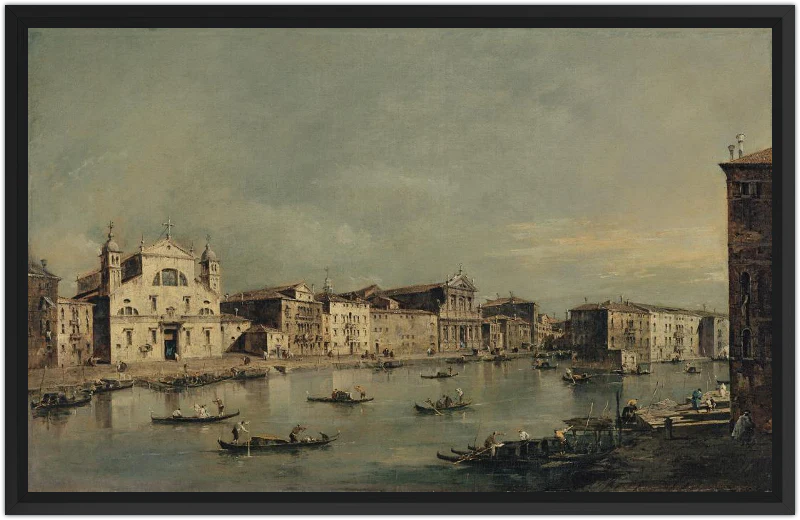 Vista del Canal Grande con Santa Lucia y Santa Maria di Nazareth - Image 42