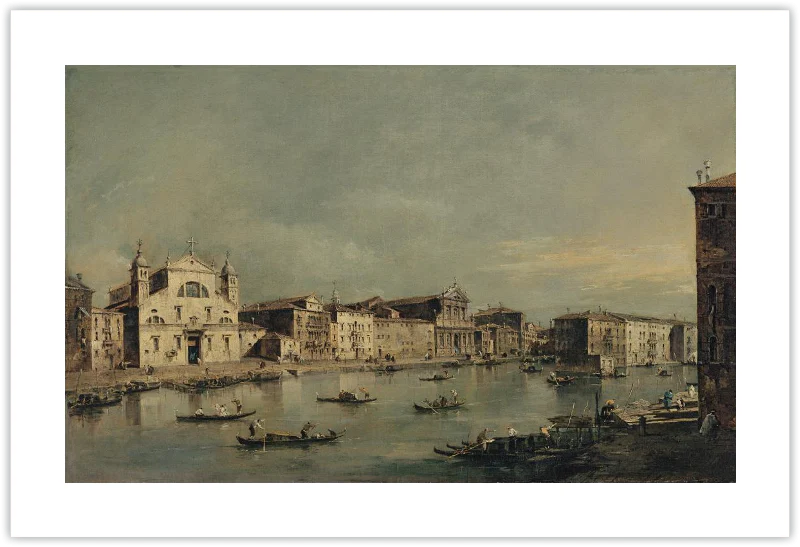 Vista del Canal Grande con Santa Lucia y Santa Maria di Nazareth - Image 43