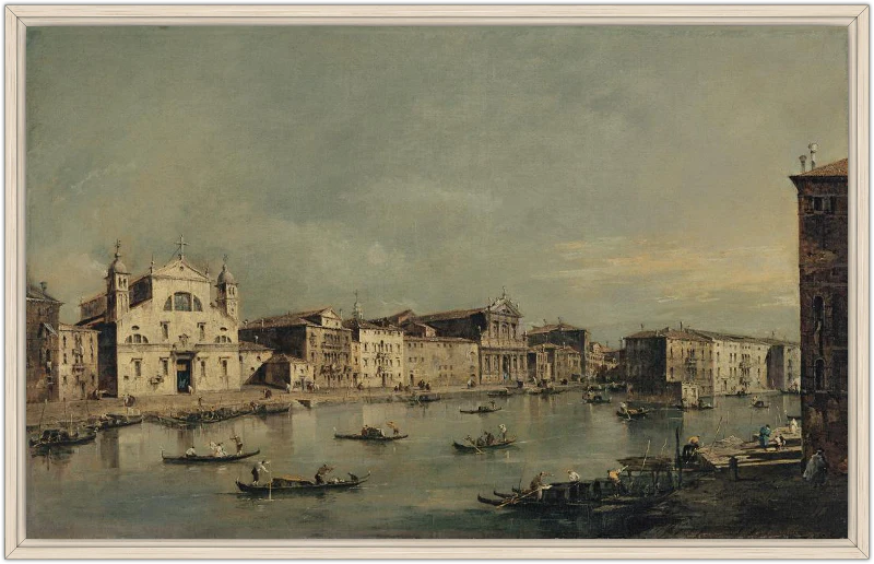 Vista del Canal Grande con Santa Lucia y Santa Maria di Nazareth - Image 45
