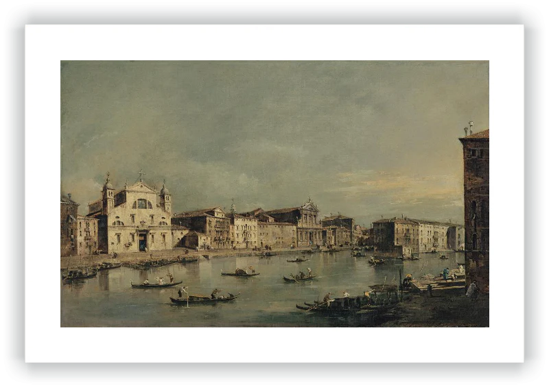 Vista del Canal Grande con Santa Lucia y Santa Maria di Nazareth - Image 48