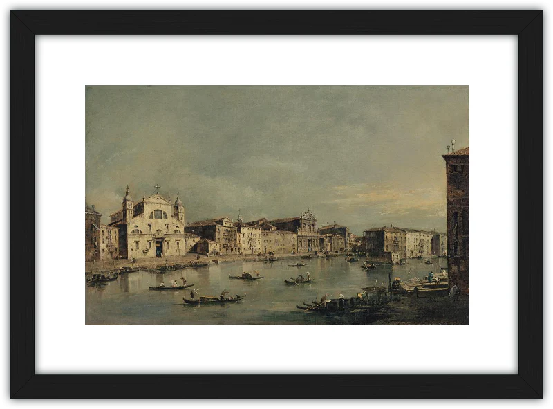 Vista del Canal Grande con Santa Lucia y Santa Maria di Nazareth - Image 5