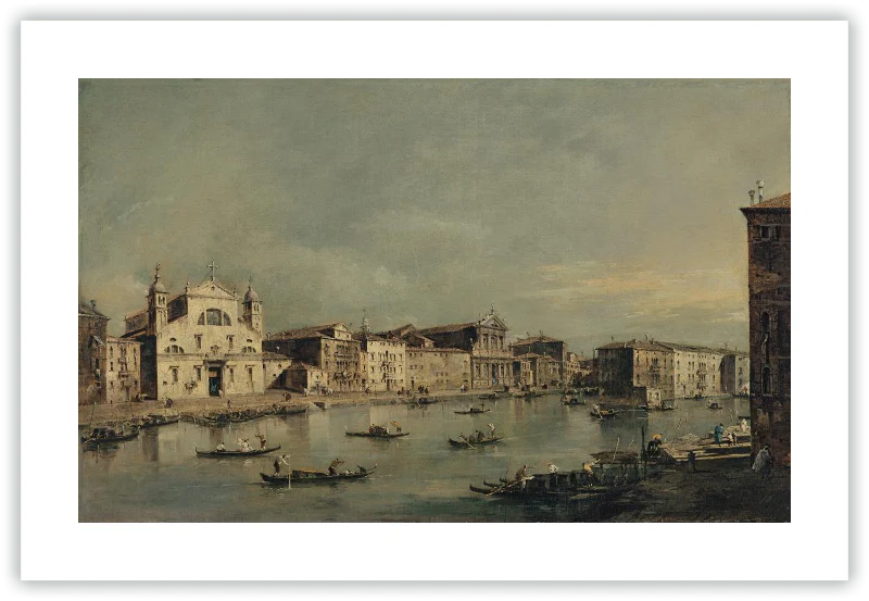 Vista del Canal Grande con Santa Lucia y Santa Maria di Nazareth - Image 57