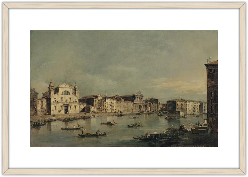 Vista del Canal Grande con Santa Lucia y Santa Maria di Nazareth - Image 58