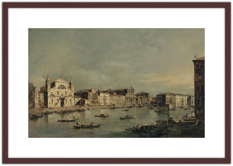 Vista del Canal Grande con Santa Lucia y Santa Maria di Nazareth - Image 59