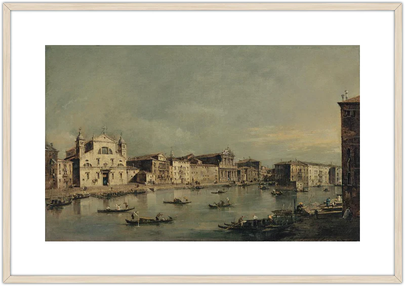 Vista del Canal Grande con Santa Lucia y Santa Maria di Nazareth - Image 62
