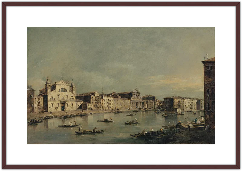 Vista del Canal Grande con Santa Lucia y Santa Maria di Nazareth - Image 63