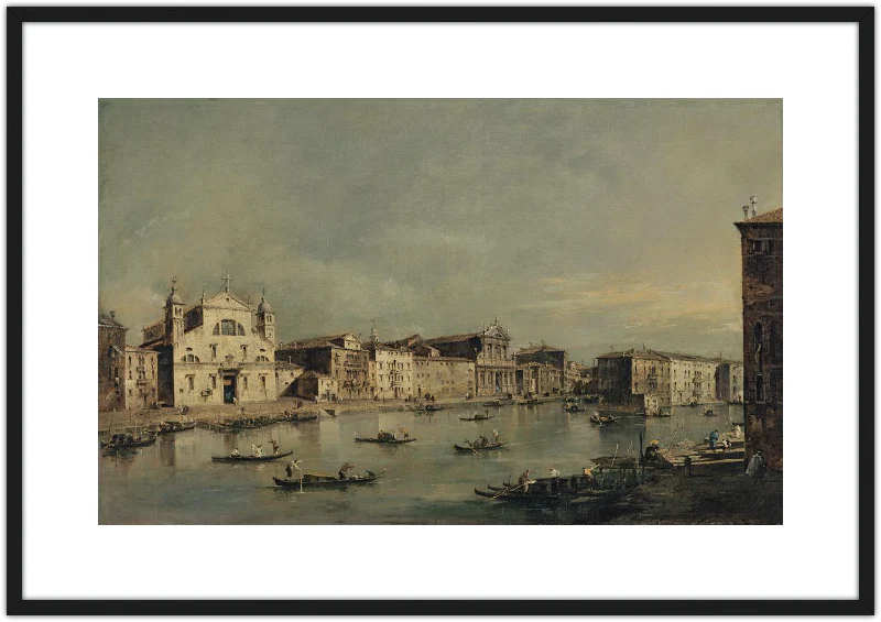 Vista del Canal Grande con Santa Lucia y Santa Maria di Nazareth - Image 64