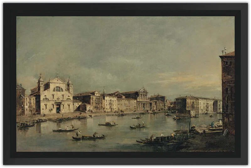 Vista del Canal Grande con Santa Lucia y Santa Maria di Nazareth - Image 74