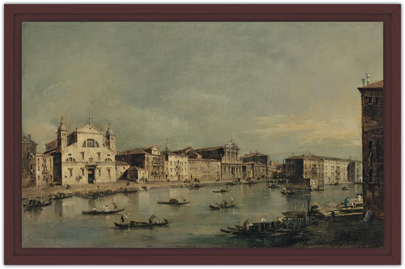 Vista del Canal Grande con Santa Lucia y Santa Maria di Nazareth - Image 78