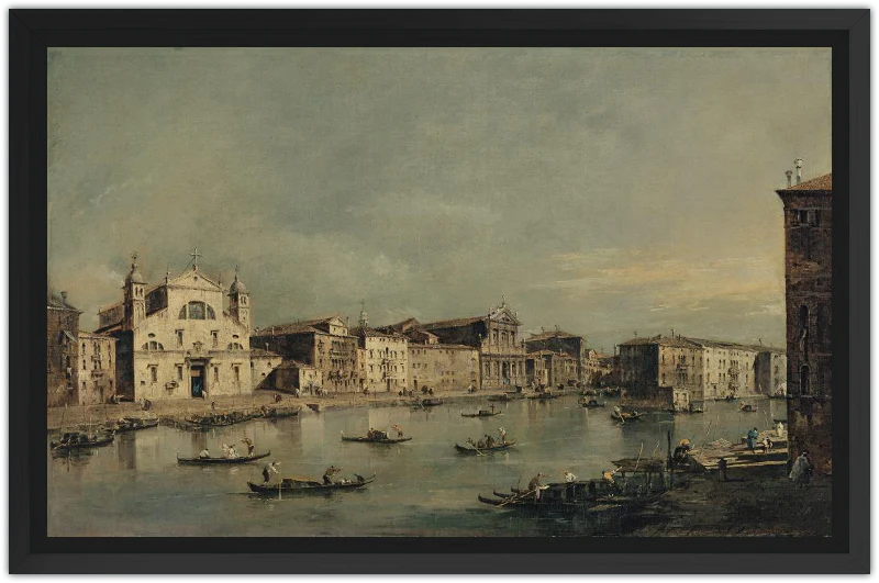 Vista del Canal Grande con Santa Lucia y Santa Maria di Nazareth - Image 79