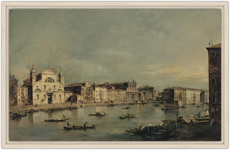 Vista del Canal Grande con Santa Lucia y Santa Maria di Nazareth - Image 82