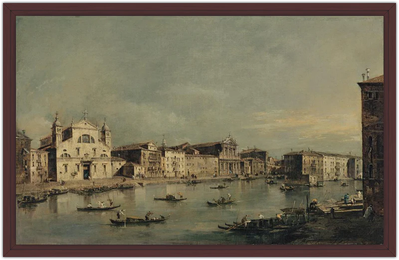Vista del Canal Grande con Santa Lucia y Santa Maria di Nazareth - Image 83