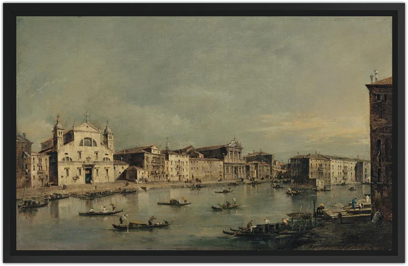 Vista del Canal Grande con Santa Lucia y Santa Maria di Nazareth - Image 84