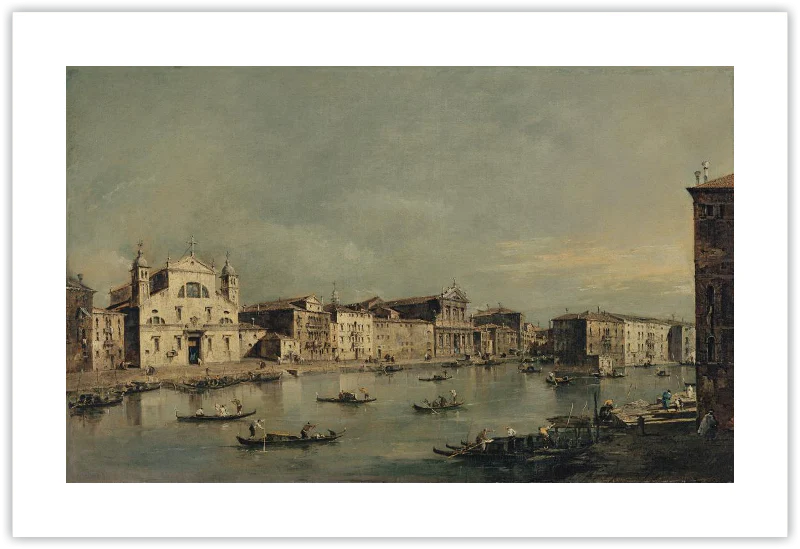 Vista del Canal Grande con Santa Lucia y Santa Maria di Nazareth - Image 85