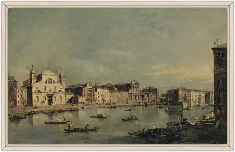 Vista del Canal Grande con Santa Lucia y Santa Maria di Nazareth - Image 87