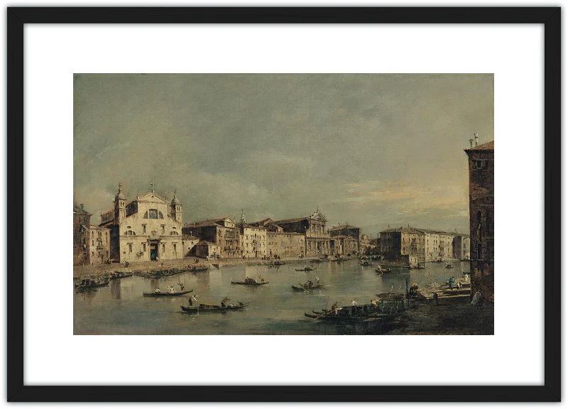 Vista del Canal Grande con Santa Lucia y Santa Maria di Nazareth - Image 9